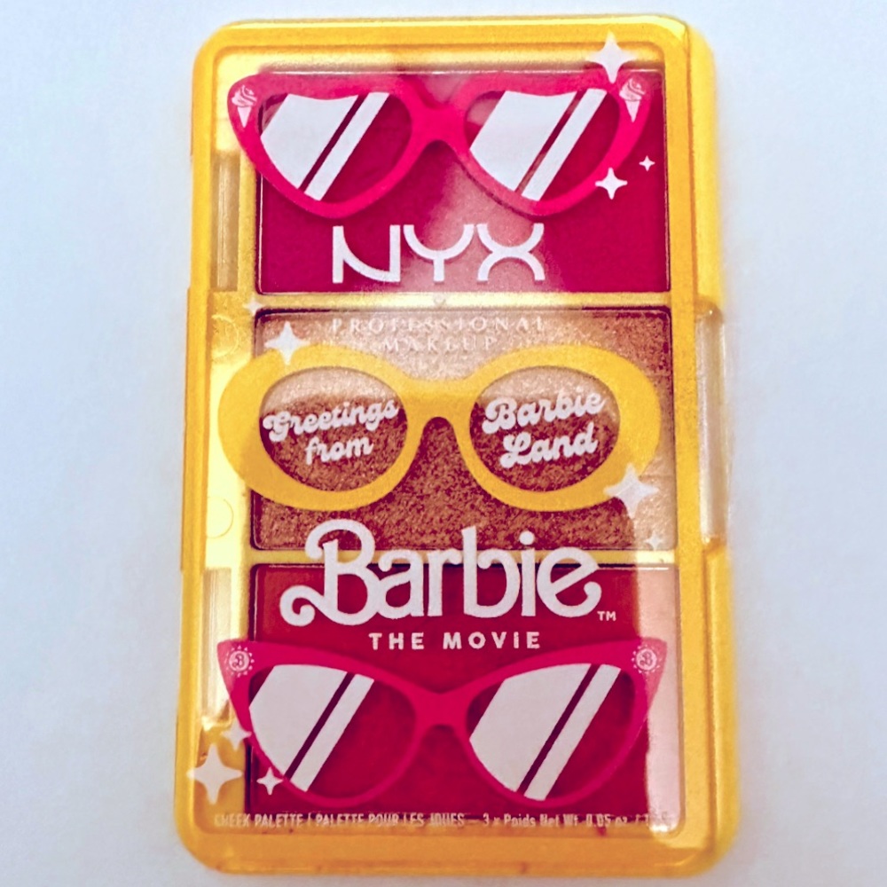 NEW sealed collectible Barbie cheek pallet